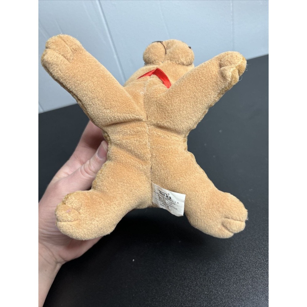VINTAGE Tonka 1980's Pound Purries Orange Striped Tabby Cat Plush Stuffed - Picture 6 of 9